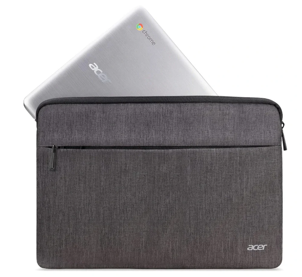 Acer Protective Laptop Sleeve Case Bag Gray Fits Up to 15.6